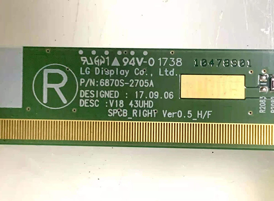 Fahrwerk 43 Zoll-Fernsehschirm LC430DGJ-SLA1 12V CU bescheinigt für Monitoren