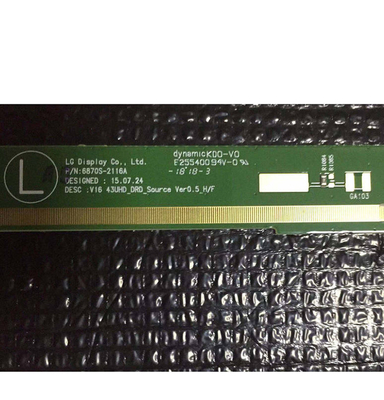 LC430EGY SJ M1 6870S-2116A führte Fernsehplatte Fahrwerk 43 Zoll-Fernsehschirm-Ersatz